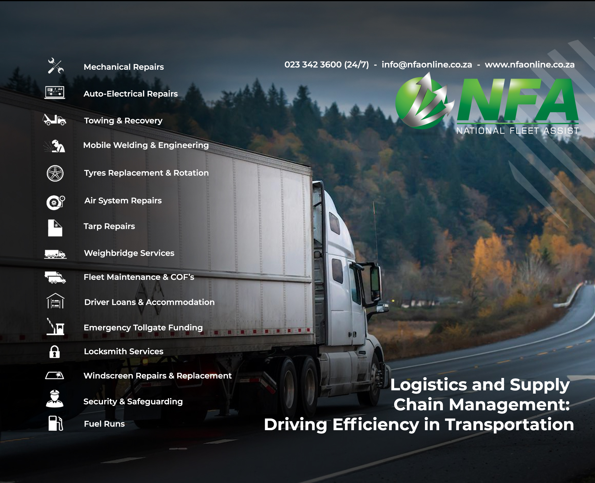 National Fleet Assist Logistics and Supply Chain Management Driving Efficiency in Transportation