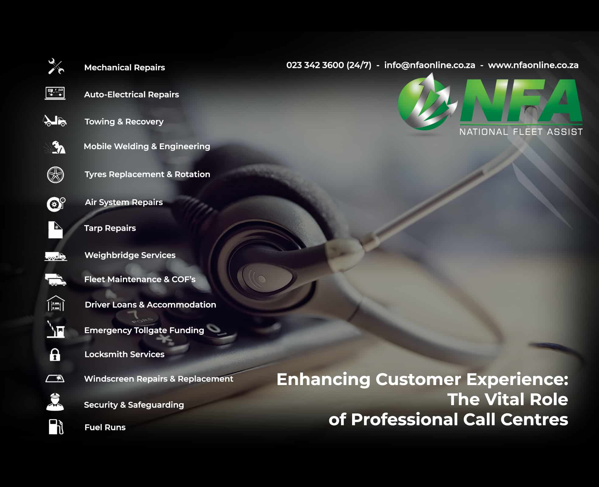 National Fleet Assist The Vital Role of Professional Call Centres