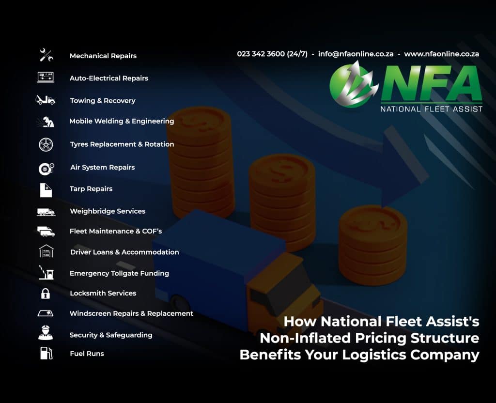 National Fleet Assist Non Inflated Pricing Structure Benefits Your Logistics Company