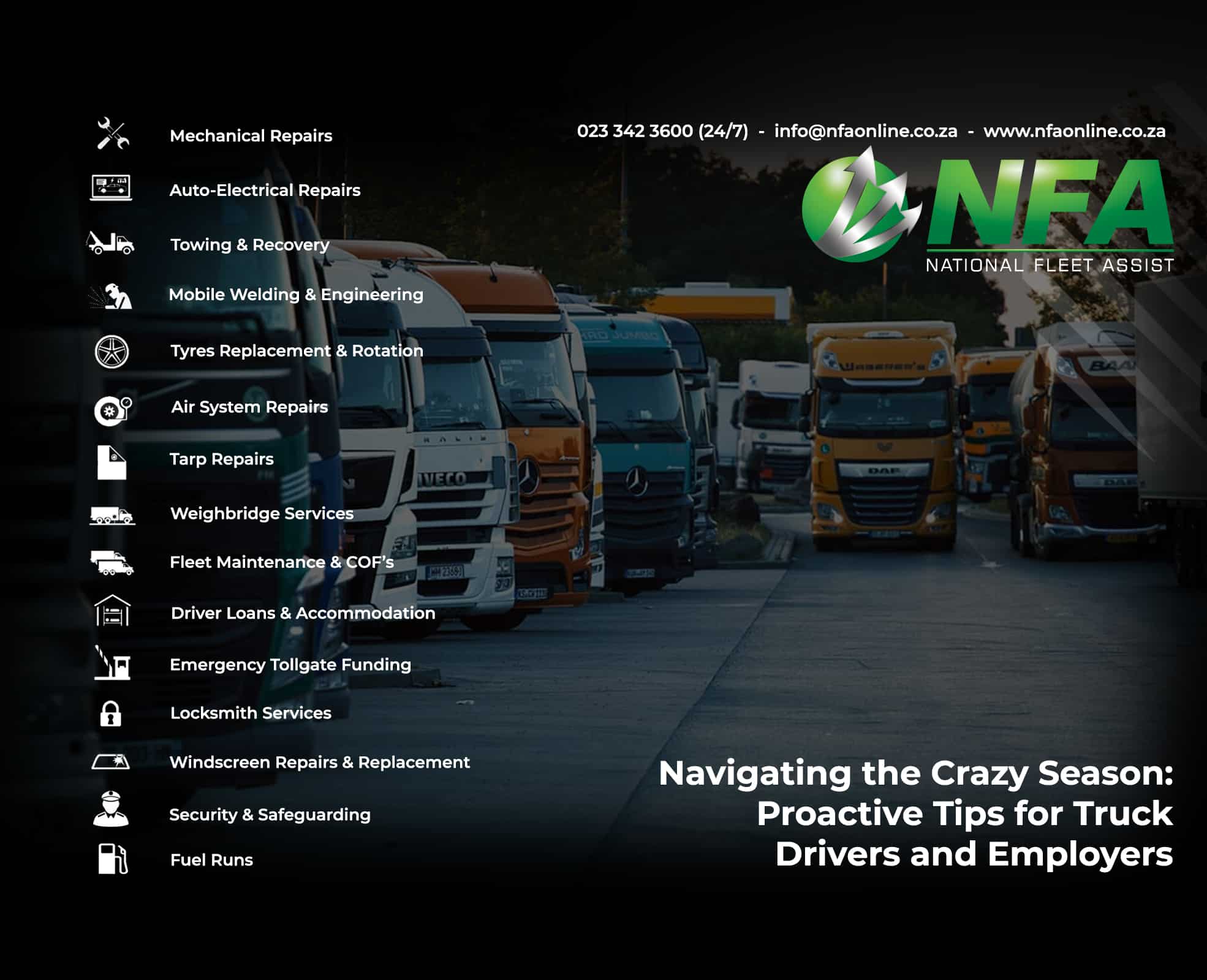 National Fleet Assist Preparing for the crazy season